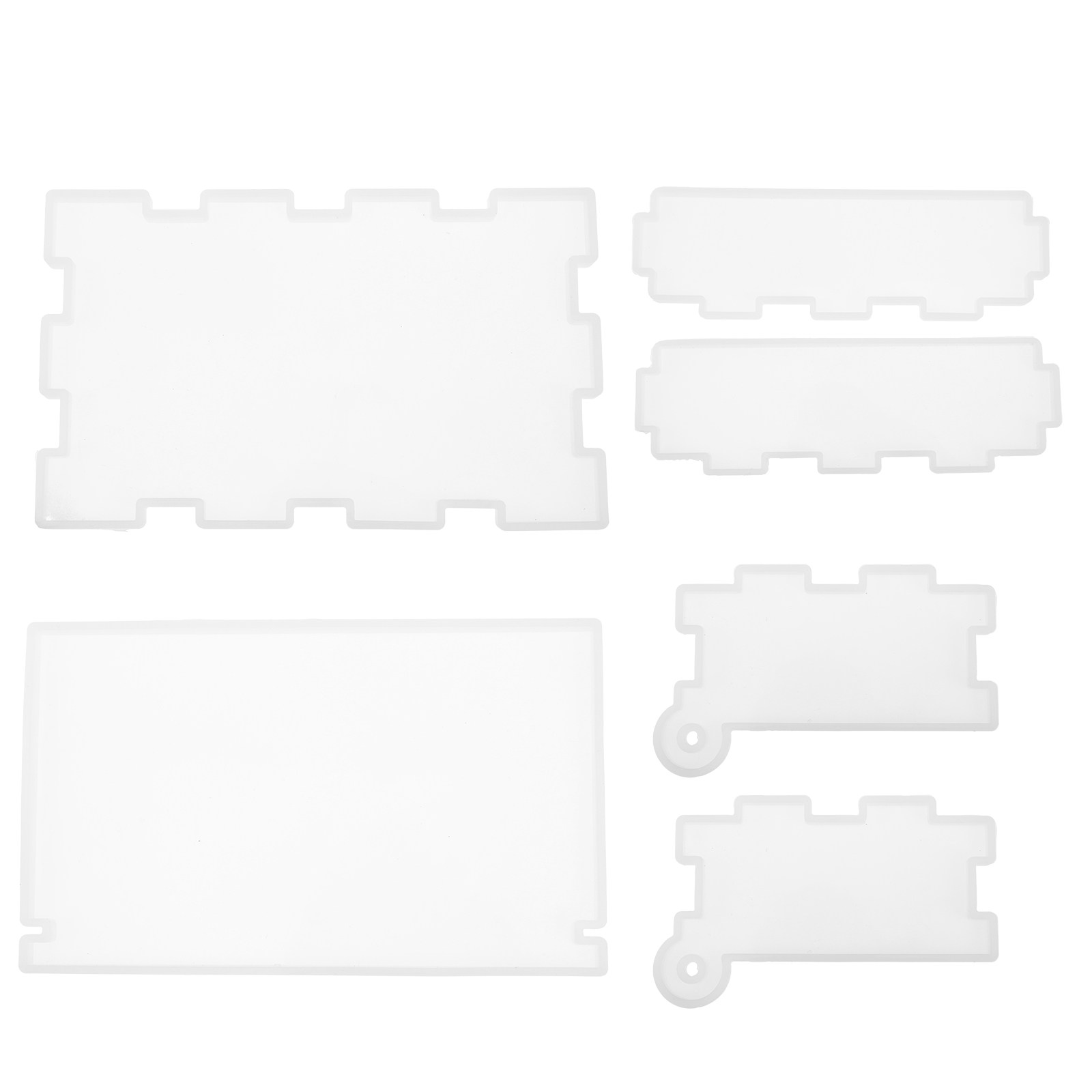 Figure Display Box - 6Pcs Silicone Storage Box Mold DIY