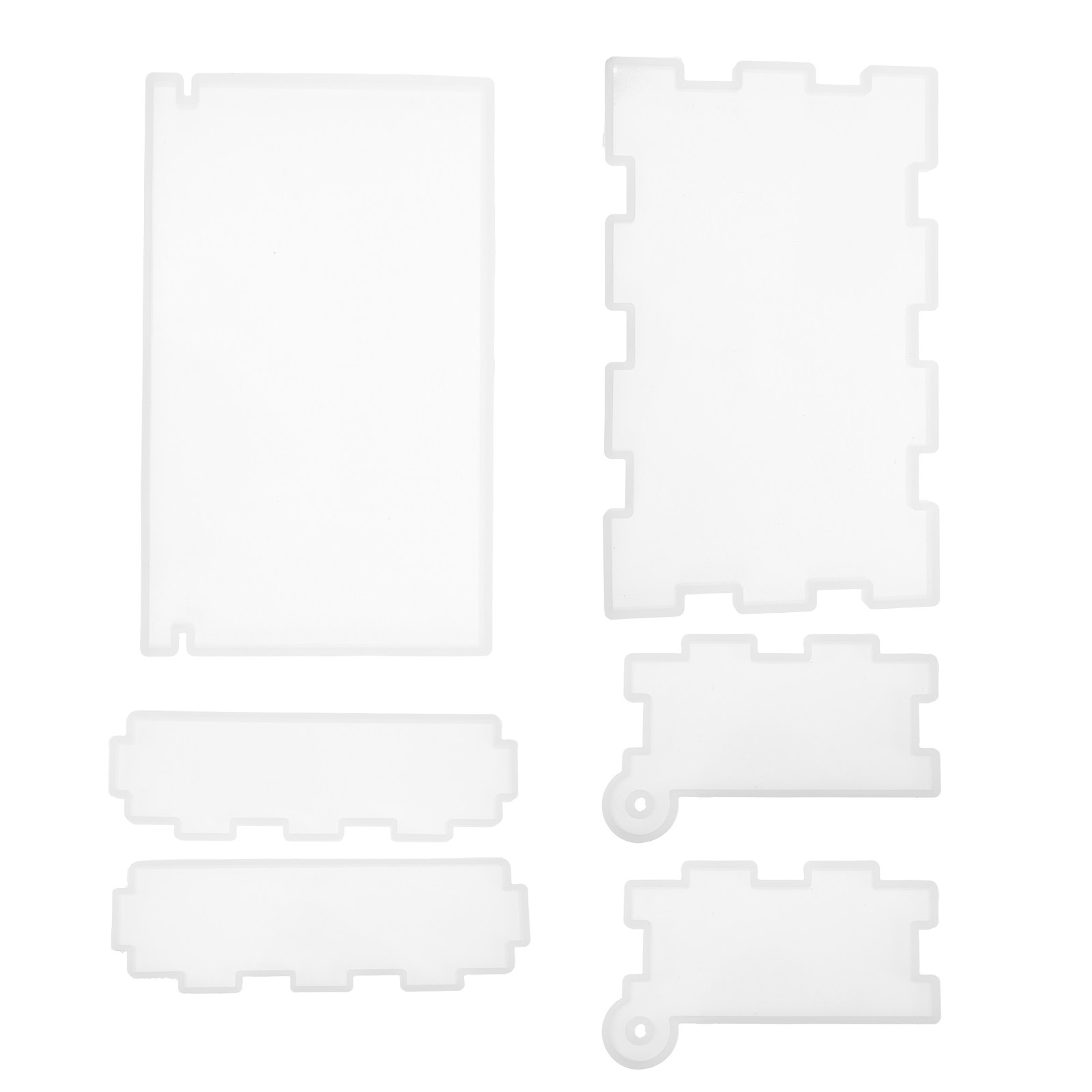 6Pcs Silicone Storage Box Mold - огляд і ціна Figure Display Box
