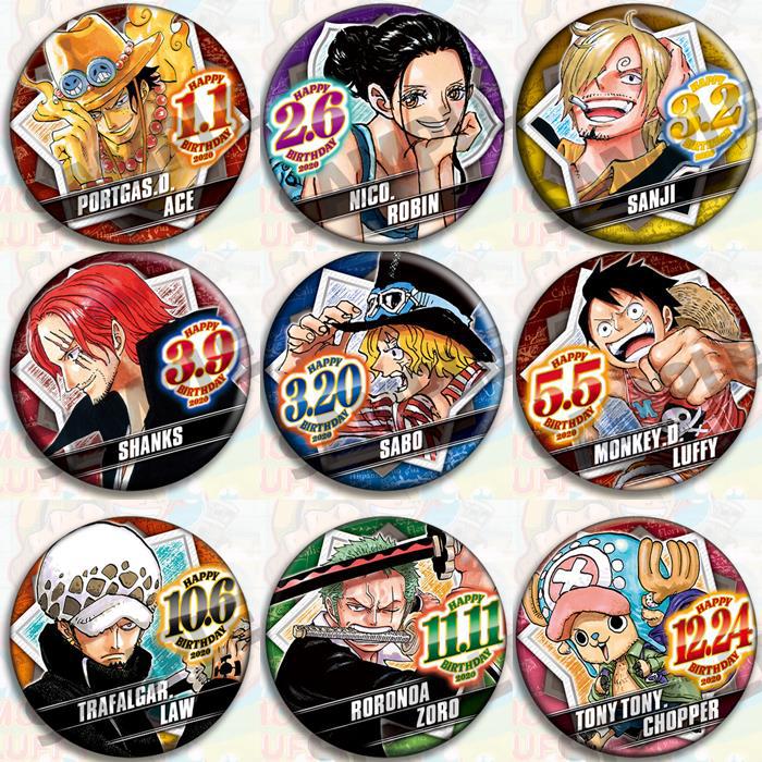 One Piece Anime Badge Set Offi - огляд і ціна Zoro Anime Merchandise