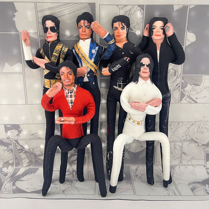 Michael Jackson Movable Joint  - огляд і ціна Anime Merchandise Plush Toys