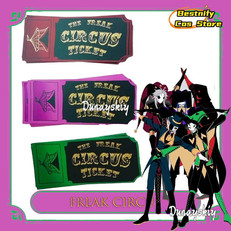 BFreak Circus Ticket Card Red  - огляд і ціна Anime Merchandise Europe