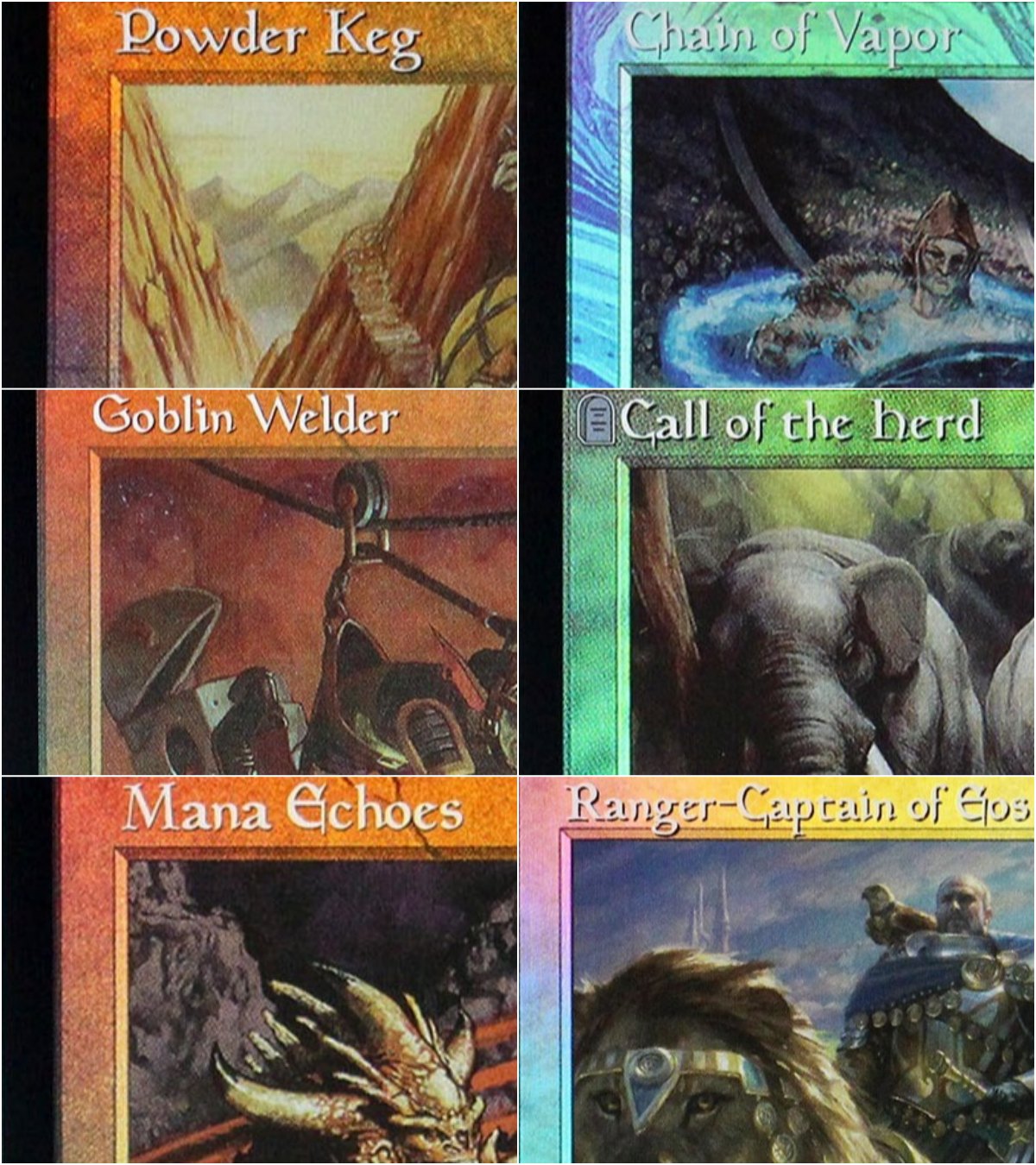Foil 'Call of the Herd/Chain o - огляд і ціна Themed Playing Card