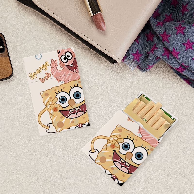 Cute SpongeBob Cigarette Case  - огляд і ціна Manga Storage Box