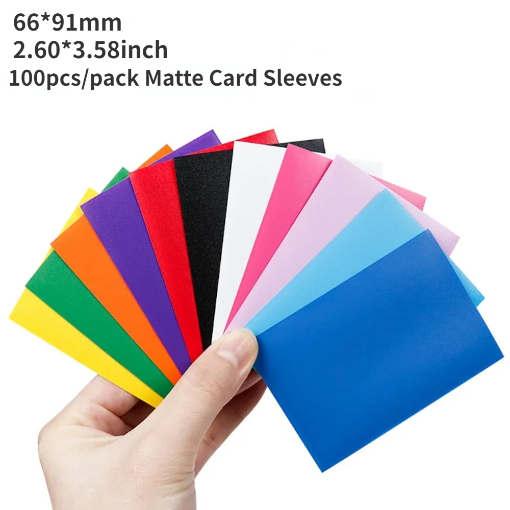100PCS 66x91mm Matte Card Slee - огляд і ціна Themed Playing Card