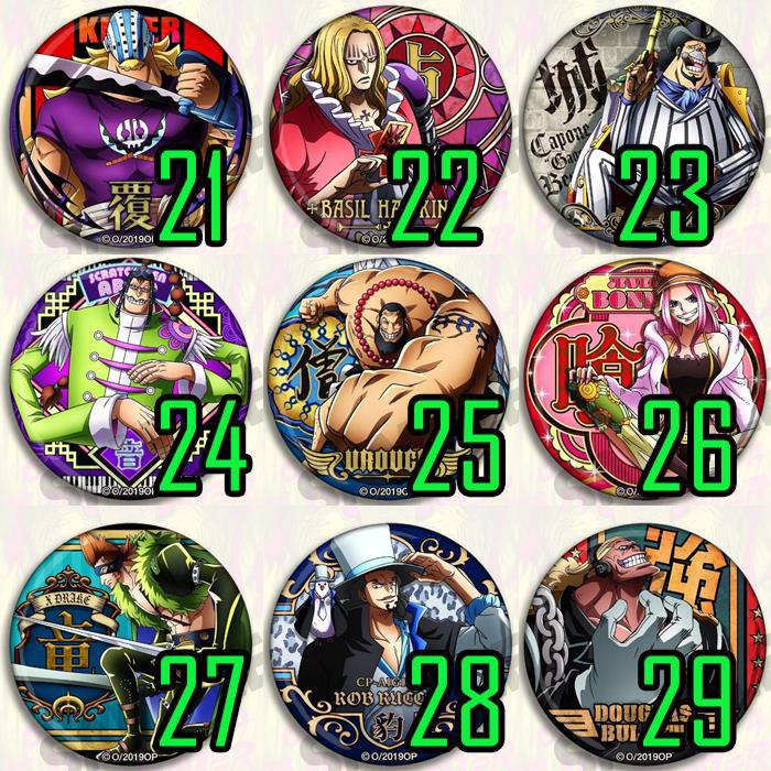 One Piece Anime Badge Pin Set  - огляд і ціна Zoro Anime Merchandise