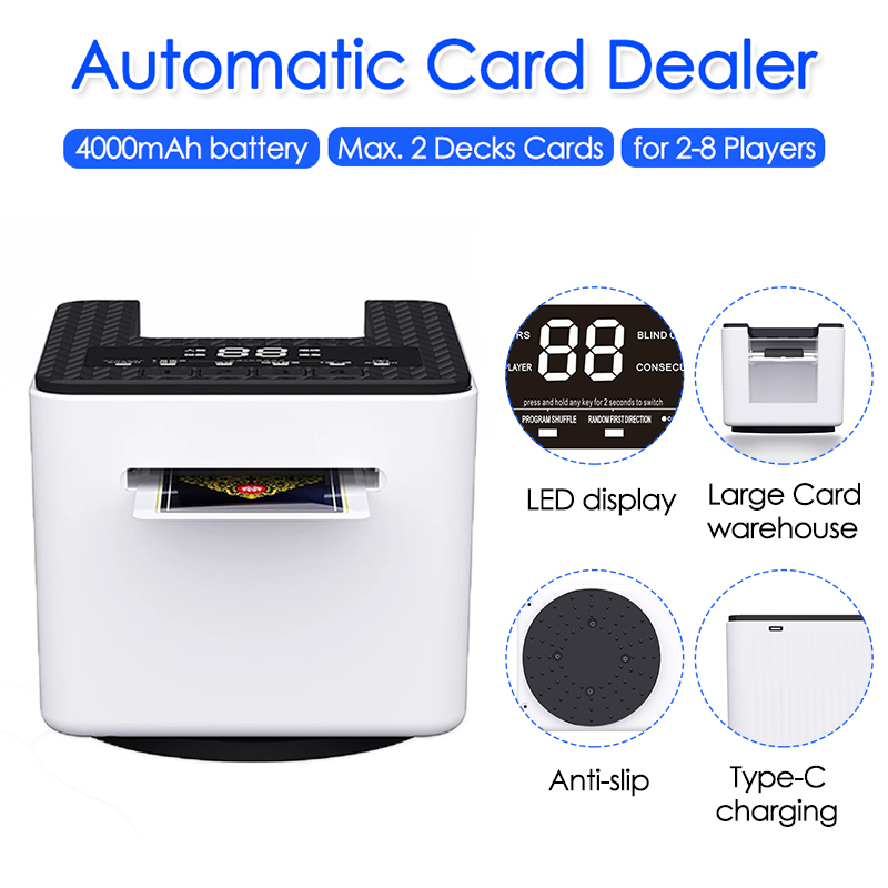 360° Rotation Automatic Card D - огляд і ціна Themed Playing Card