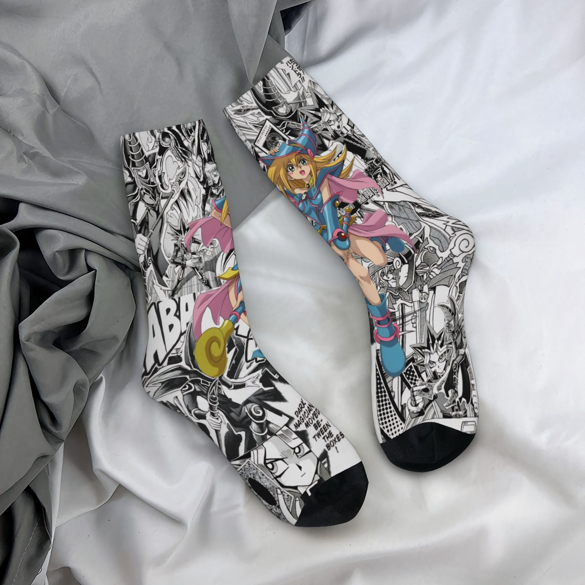 Men Women Yu-Gi-Oh Anime Socks - огляд і ціна Anime Merch Ideas