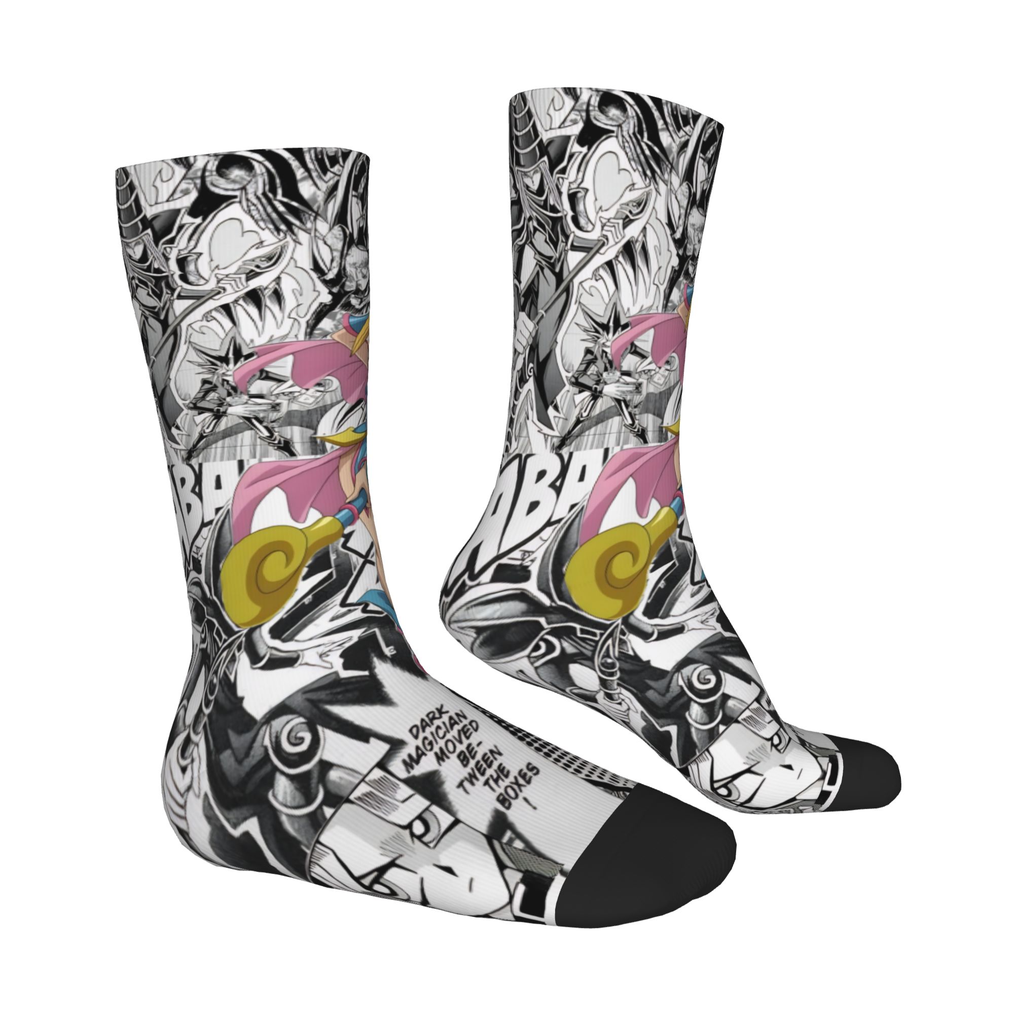 Men Women Yu-Gi-Oh Anime Socks - огляд і ціна Anime Merch Ideas