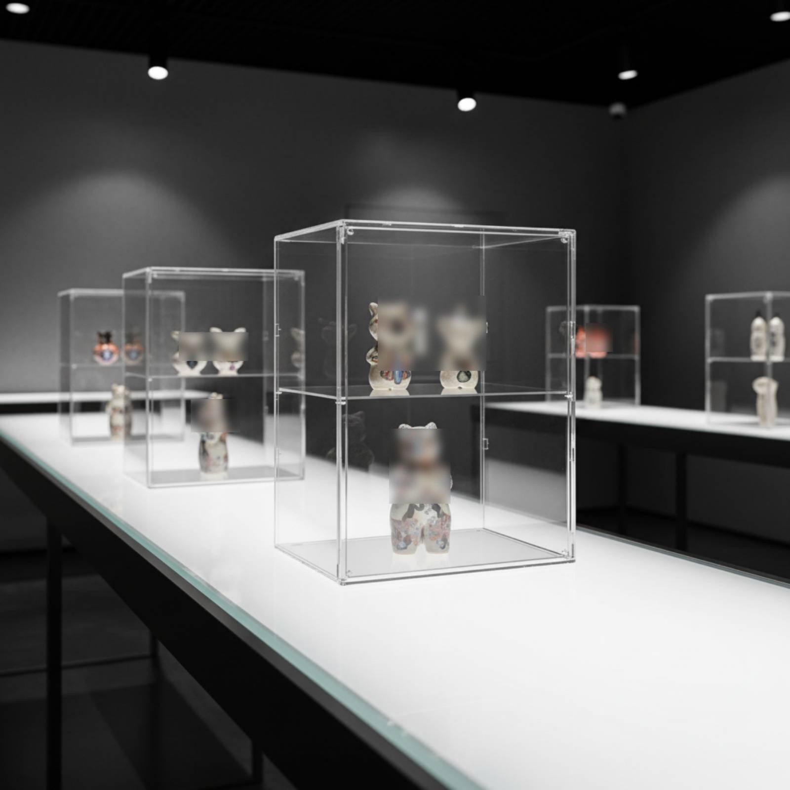 Large Acrylic Look Doll Displa - огляд і ціна Figure Display Box