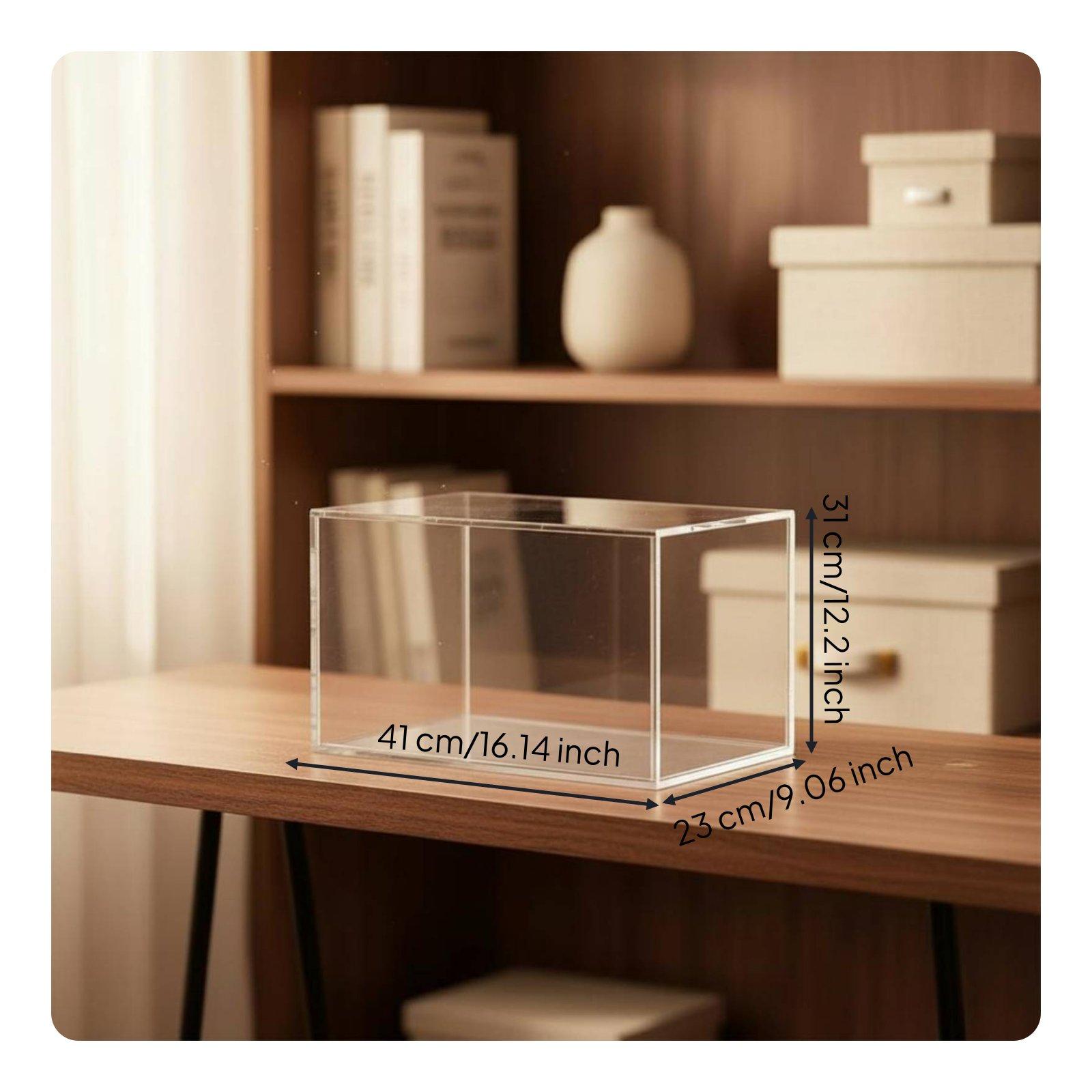 Large Acrylic Look Doll Displa - огляд і ціна Figure Display Box