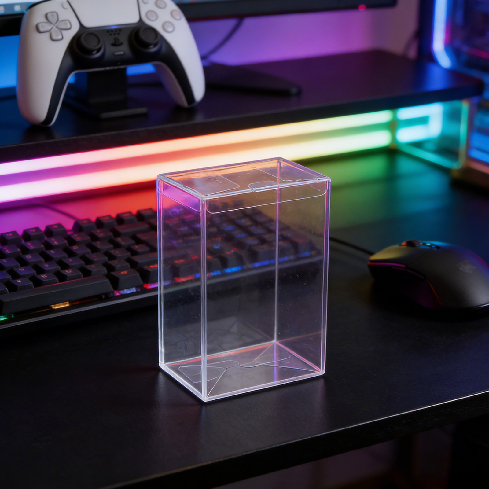 10Pcs Clear Display Case Prote - огляд і ціна Figure Display Box