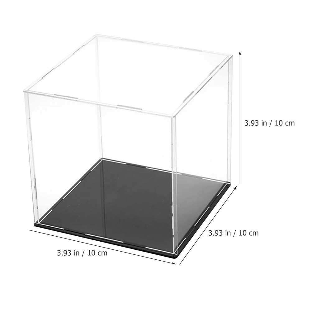 Clear Acrylic Display Box High - огляд і ціна Figure Display Box