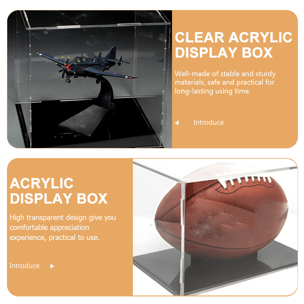Clear Acrylic Display Box High - огляд і ціна Figure Display Box