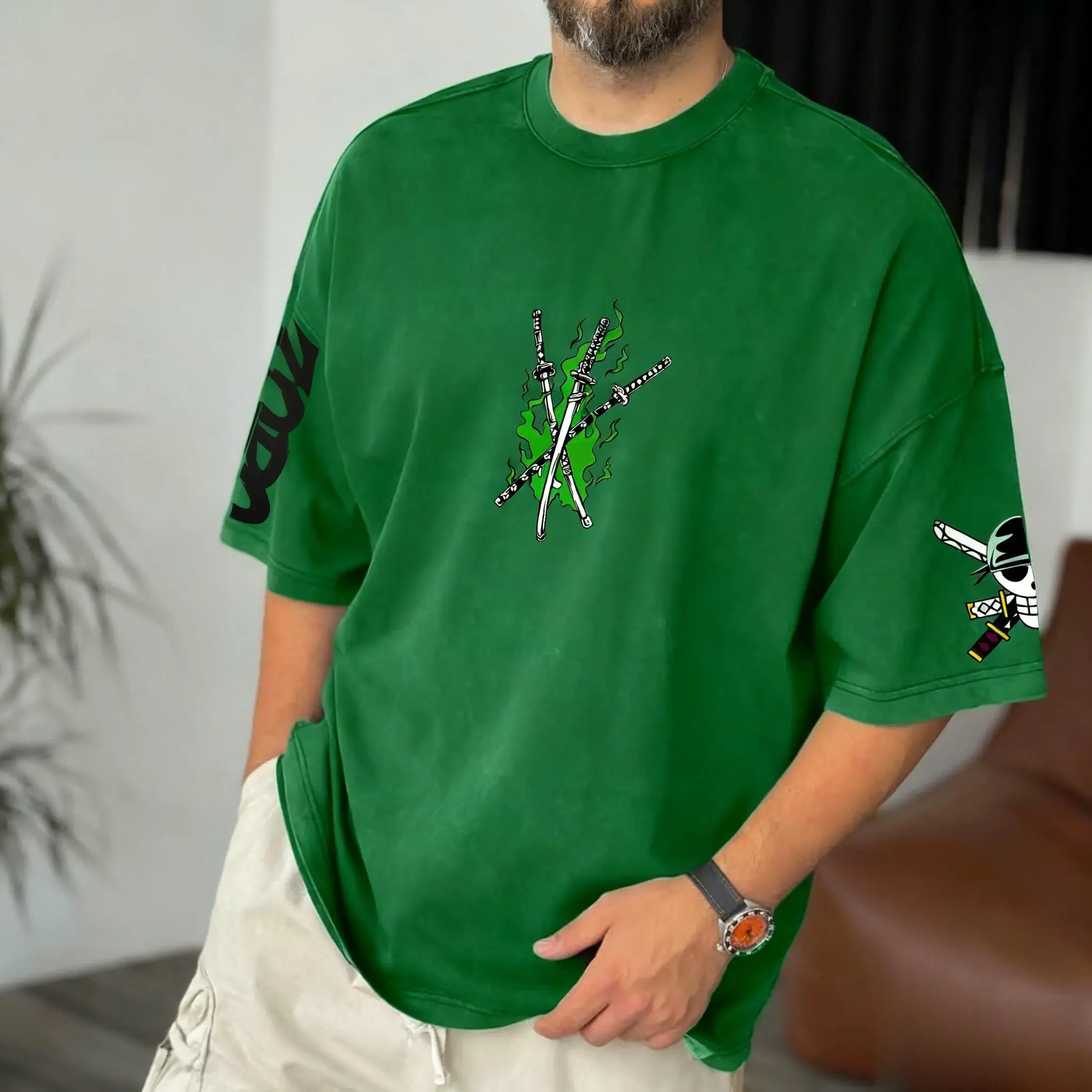 Summer Y2k Anime One Piece Zor - огляд і ціна Zoro Anime Merchandise