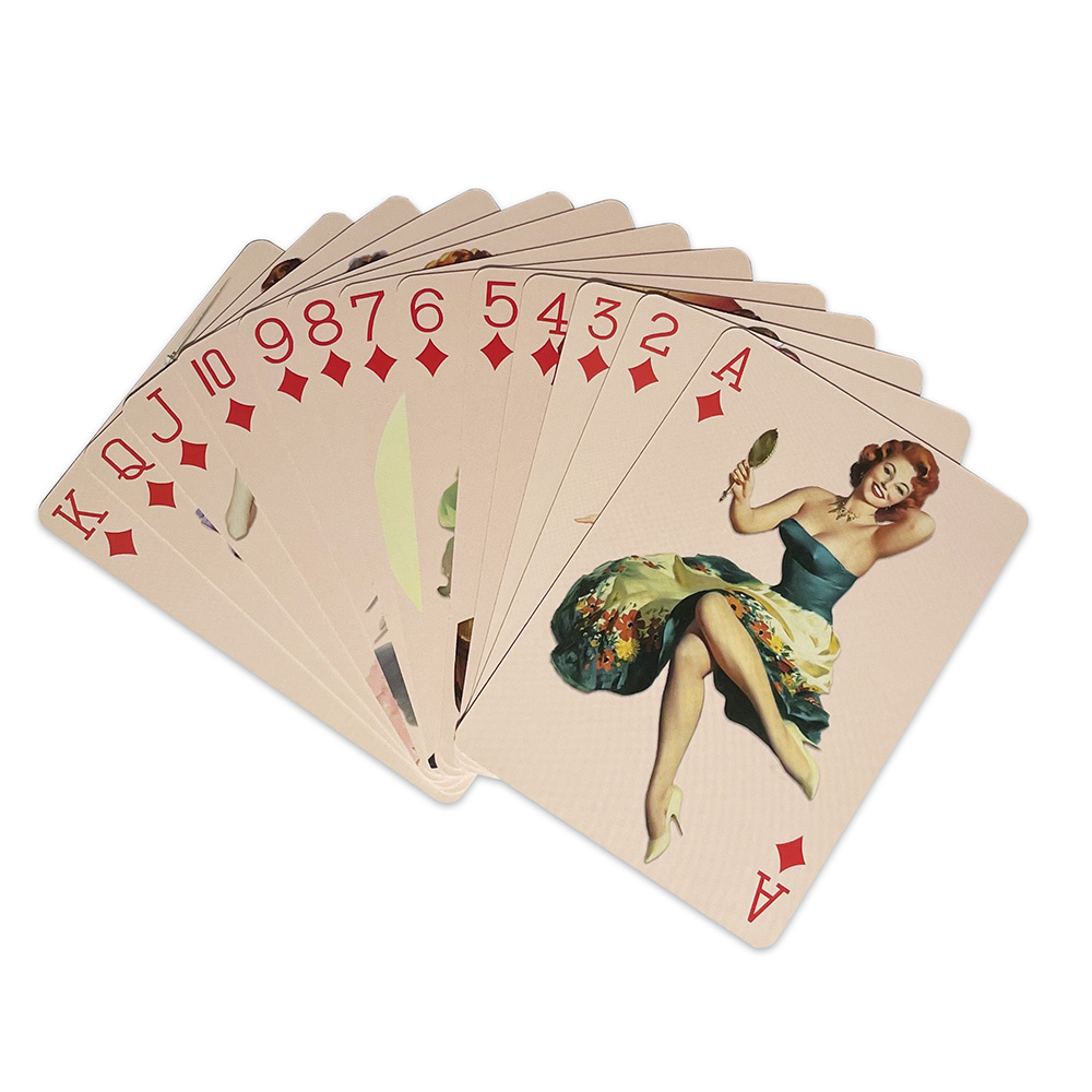 American Retro Sexy Beautiful  - огляд і ціна Themed Playing Card