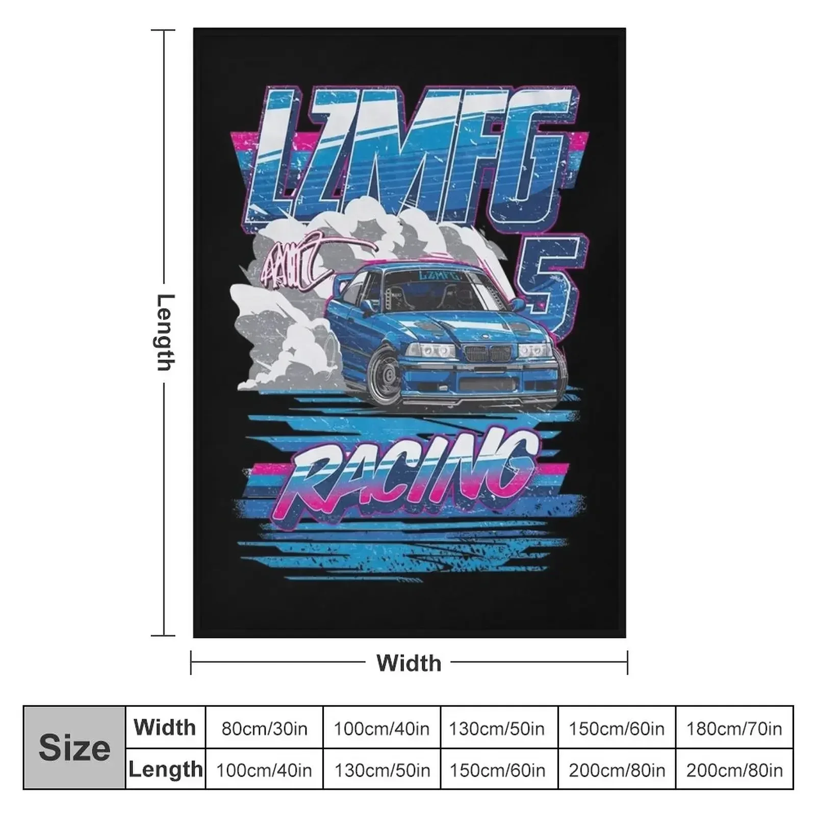 Adam Lz Merch E36 Throw Blanke - огляд і ціна Anime Merch Ideas