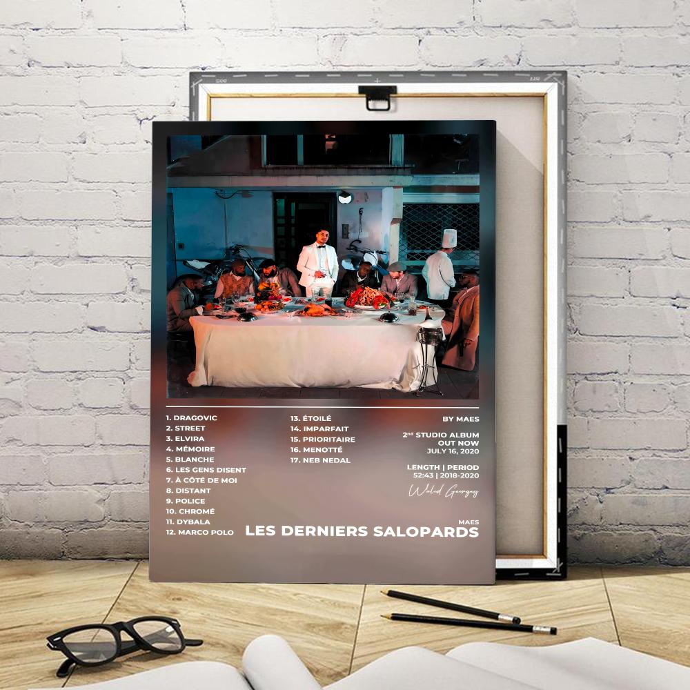 Rapper Music Album M-Maes Fram - огляд і ціна Art Print Framed